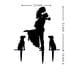 thumbnail image 2 of Topper para pastel de boda JIEEIN novios con perros negros, 2 of 2
