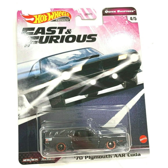 DieCast Hot Wheels 2020 Premium Fast & Furious Quick Shifters 70 Plymouth AAR Cuda