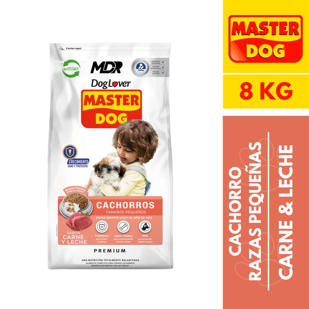 Master Dog Cachorro Razas Pequeñas 8kg