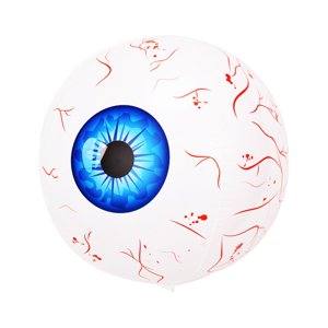 Magideal - Decoraciones De Globos Oculares Inflables De Halloween, Globos Oculares Inyectados En Sangre Horror Spooky Props, Globos Oculares Aterradores 21.65 '' Azul