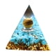 thumbnail image 3 of 1 Uds. Adorno De Orgón De Obsidiana De Pirámide De Cristal Para Yoga Mujeres Adultos Estilo B, 3 of 5