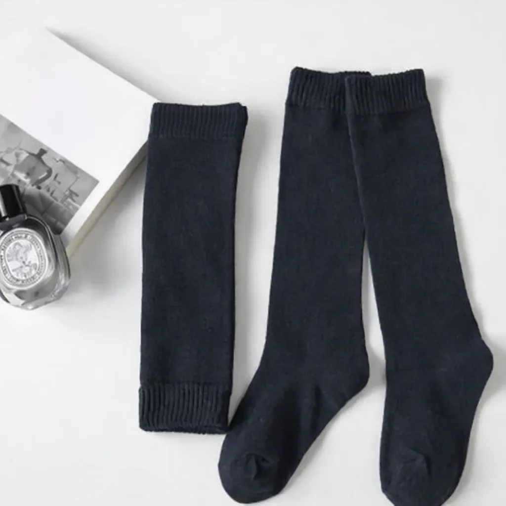 Cienco - Pack X 12 Medias/calcetines Escolar Largas, Pantorrillera