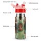 thumbnail image 3 of PookooBotella de Agua con Tapa Pop Top de Un Toque, Acero Inoxidable, a Prueba de Fugas, para Deportes, Botella Infantil rosa 12 oz, 3 of 6