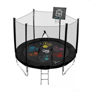 Genérico - Cama Elástica Glowup Limited Edition R6053 Con Diámetro De 3,05 M Y Ancho De 305 Cm Negra