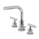 thumbnail image 1 of Grifo de baño Kingston Brass Manhattan FSC8951CML cromo, 1 of 8