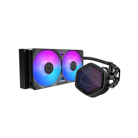 Refrigeración Líquida Cooler Master ML240 Atmos II Pixel LED, 240mm, Intel/AMD, 2 Fans ARGB