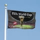 thumbnail image 3 of Copa Mundial de la FIFA Bandera impresa con temática, regalo perfecto para fanáticos, amigos y familiares, y adecuada para actividades al aire libre e interiores, decoraciones de fiesta. 90*150CM, 3 of 6