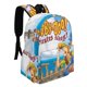 thumbnail image 2 of Scooby-Doo Piratas-theme Backpack, Campus style schoolbag Bookbag with Adjustable Shoulder Straps And Large Zip Compartment, Unisex Travel Bags.42x30x15cm, 2 of 6