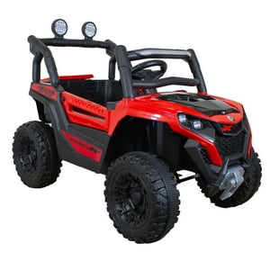 Bebesit - Auto Eléctrico Buggy Adventurer Niñas Niños Infantil Rojo