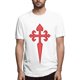 thumbnail image 1 of Camiseta Air-Val GTUGHDK Templar Knights Medieval Shield Blanca, 1 of 4