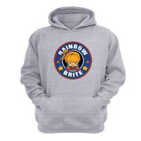 Genérico - Polerón Canguro Rainbown Brite Gris Claro Talla Xl Unisex