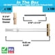 thumbnail image 2 of Toggle Bolt TOGGLER SNAPTOGGLE para paneles de yeso de alta resistencia, 238 libras, 2 of 7