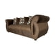 thumbnail image 3 of Sofá New Dominga 3 Cuerpos Chenille Tipo Lino Café, 3 of 4