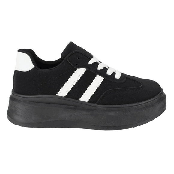Zapatilla Agua de Coco Darshan Plataforma Negra