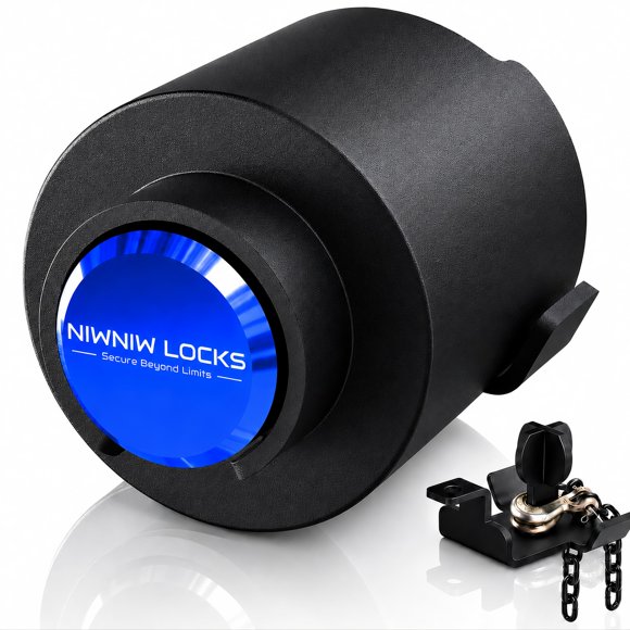 Candado para Enganche de Remolque NiwNiw 5 cm Antirrobo
