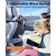 thumbnail image 5 of Ventilador para auto xuenair de doble enfriamiento USB, 3 velocidades ajustables, 5 of 9