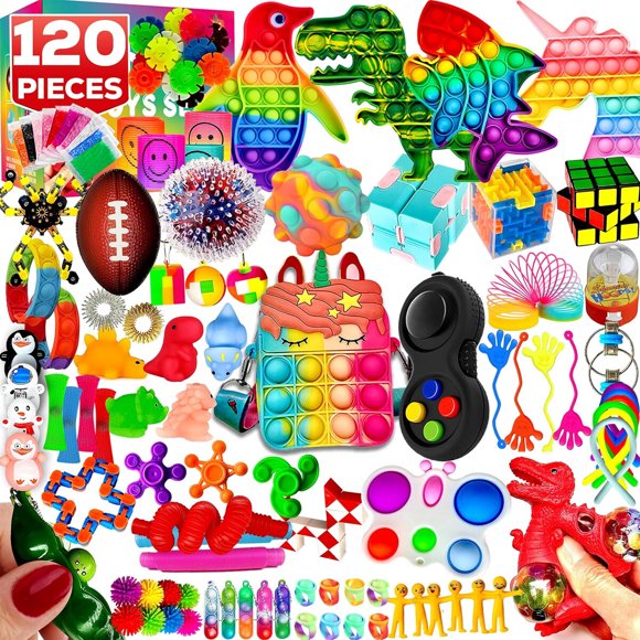 Set de Juguetes Antiestrés TwCare de 120 Piezas