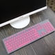 thumbnail image 5 of Estuche con teclado de silicona lacado, resistente al agua y al polvo, compatible con la computadora de escritorio Dell KB 216, 5 of 5