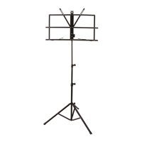 Magideal - Soporte De Partitura Profesional Antideslizante Portátil Estable Soporte De Libro De Música Altura Ajustable Soporte De Libro Plegable