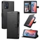 thumbnail image 2 of Funda para FOXDOCK Motorola Moto E13– Cuero Premium, 3 ranuras para tarjetas, Protección contra impactos, 2 of 5