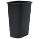thumbnail image 1 of Cesta de basura Winco de 10 galones para el hogar y la oficina, negra, 1 of 4