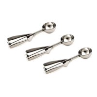 Genérico - Pack X3 Cucharas Helado 5 Cm