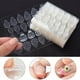 thumbnail image 2 of 120/240pcs Strong Adhesive Glue Tape for Press-on Nail Tips - Double Side Adhesive Film for False Nails - Pink, Yellow, and Transparent - Easy to Apply and Remove, 2 of 3