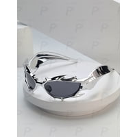 Polasup Lentes De Sol Gafas De Sol Deportivas Unisex Futuristas Cyberpunk Uv400