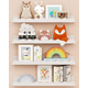 thumbnail image 1 of Repisas para Niños de Madera Set de 4 Color Blanco Infantil, 1 of 3