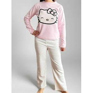 Pijama Micropolar Mujer Hello Kitty Rosa S