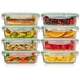 thumbnail image 1 of Recipientes de vidrio Fusion Gourmet de 1 litro (paquete de 8), 1 of 8