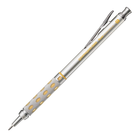 Lápiz Técnico Pentel GraphGear 1000 0.9mm con Goma de Borrar