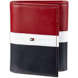 Cartera Tommy Hilfiger Triple Piel Rojo/Blanco/Azul