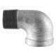 thumbnail image 1 of Codo callejero galvanizado de 90 grados LDR 351 SE90-3 de 3 pulgadas, 1 of 1