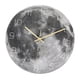 thumbnail image 1 of Reloj de pared luminoso de 30cm, reloj decorativo Circular de barrido silencioso, relojes colgantes de pared para cafetería, tienda, sala de estar,, 1 of 5