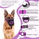 thumbnail image 2 of Boquillo de malla suave para perros - boquillo ligero para perros ajustables para evitar morder, masticar y lamer, diseño de nariz abierta reduce la fricción y mejora la comodidad (M), 2 of 3
