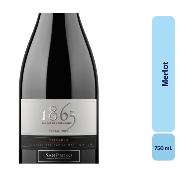 Vino Tinto Frida Kahlo Merlot Reserva 12.7° Botella, 750 mL