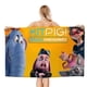 thumbnail image 1 of Hitpig Toalla de playa de secado rápido con diseño temático, regalo para mujeres y niñas, ideal para cumpleaños, fans, amantes de la música, uso en la playa o al aire libre, 78 × 180 cm, 1 of 6