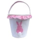 thumbnail image 4 of Canvas Easter Bunny Basket Tote Bag Regalo Juguetes Para Festival Caza Candy Pink, 4 of 5