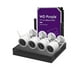 thumbnail image 1 of KIT NVR 4ch Husky WiFi FHD (X5S-4+4*C3W FHD+ 1 Disco Video 1TB ) EZVIZ, 1 of 1