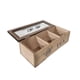 thumbnail image 2 of Caja De Té Mediana De Madera 3 Espacios Con Diseños, 2 of 2