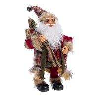 Magideal - Bonita Figurita De Papá Noel, Adorno De Muñeca, Escultura Coleccionable, Decoración Del Hogar, Estilo De Mesaf