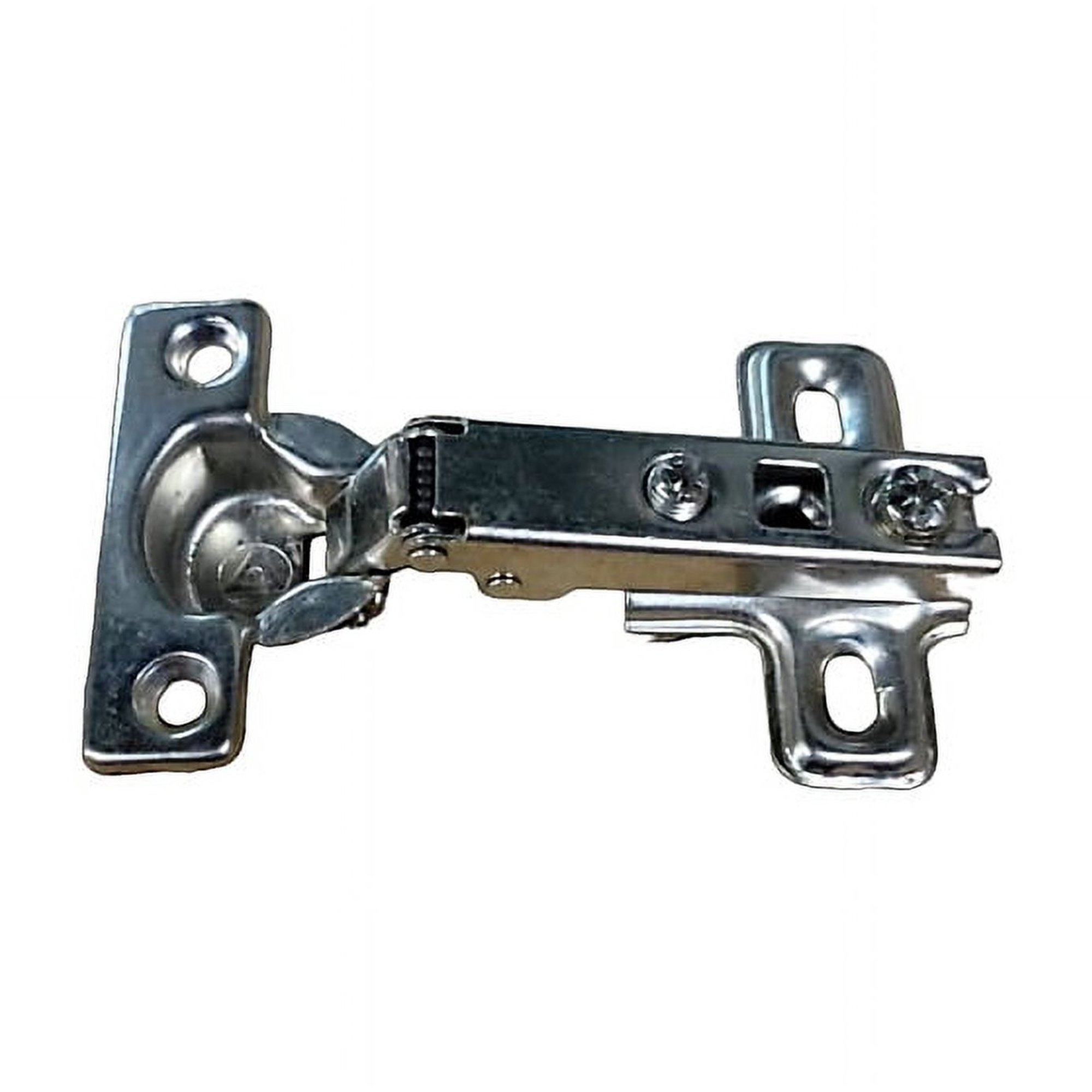 Genérico - Bisagra 26 Mm Sin Tornillos Pack 10 Unidades Recta