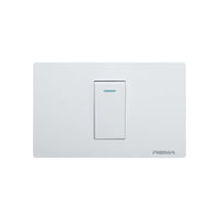 Interruptor Escalera 9/24 Línea Arrayán Marfil - Rema