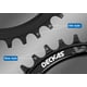 thumbnail image 2 of Plato Redondo Mtb Narrow Wide Bicicleta 30t 32t 34t 36t 38t negro, 2 of 6
