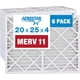 thumbnail image 1 of Filtro de aire Aerostar MERV 11 20 x 25 x 4 (50 x 63 x 9,5 cm), 6 unidades, 1 of 4