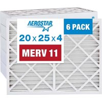 Filtro De Aire Aerostar Merv 11 20 X 25 X 4 (50 X 63 X 9,5 Cm), 6 Unidades