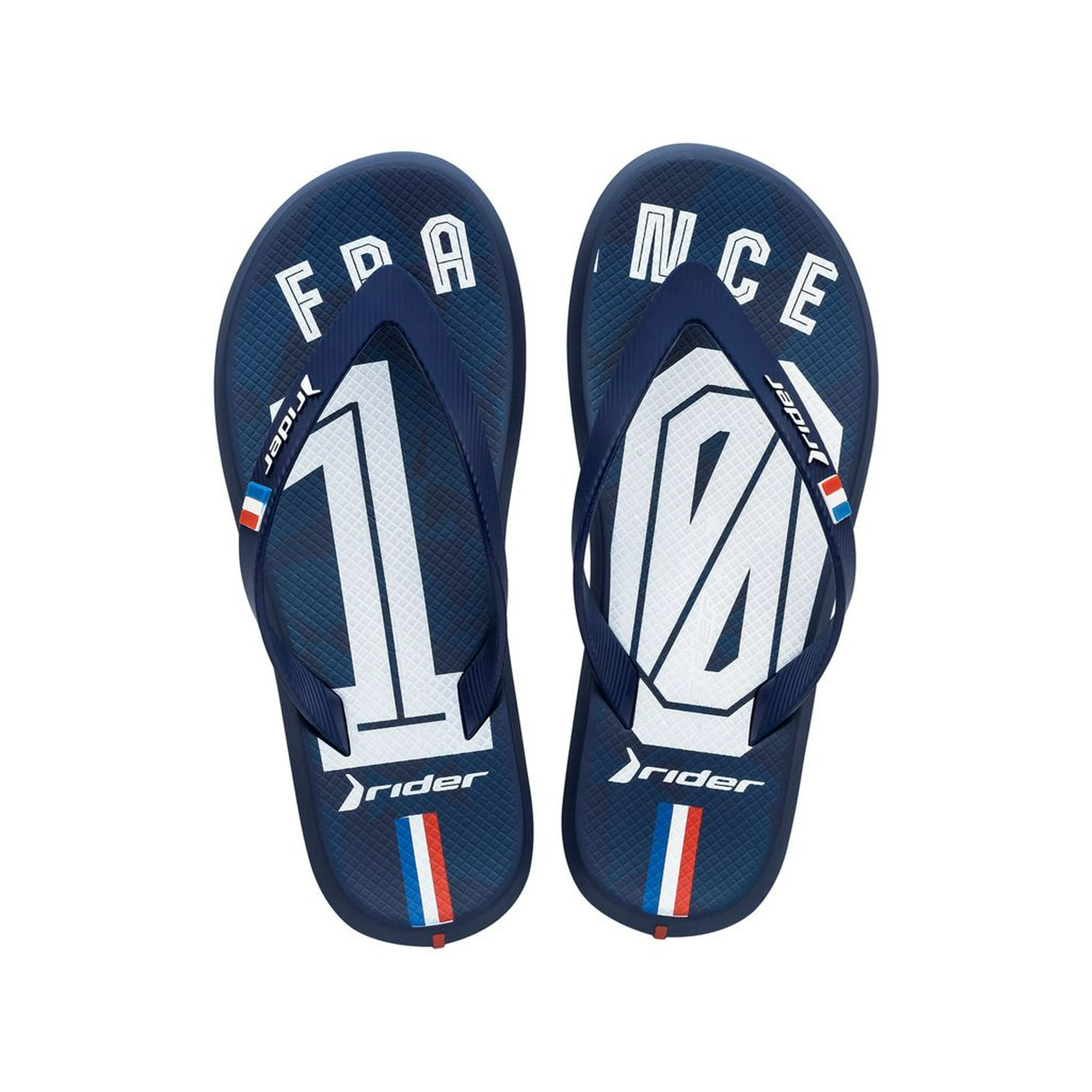 Sandalia Hombre Azul/rojo Francia Rider