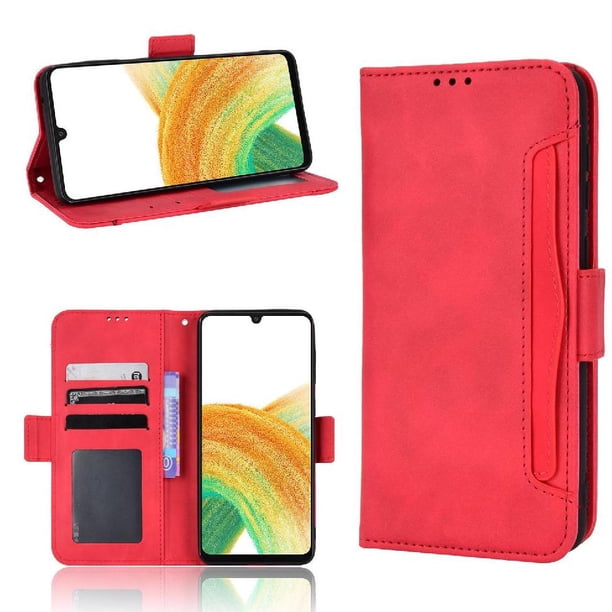 Funda Tipo Billetera FOXDOCK para Samsung Galaxy A23 5G – Tapa Flip con Tarjetero