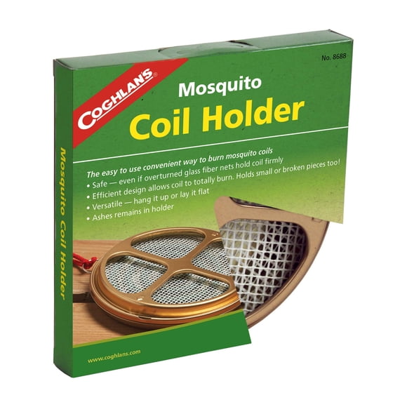 Soporte para mosquitos Coghlan's Brown, 14 cm de alto x 25 cm de ancho x 2 cm de largo
